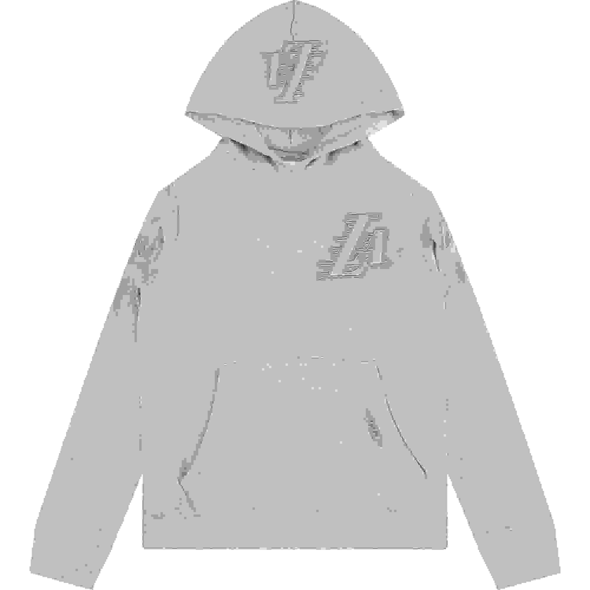 Pro Standard Los Angeles Lakers Neutral Fleece Pullover Big Boys' Grey Hoodie